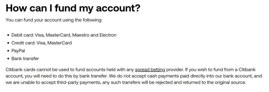 Deposit & Withdrawal Deposit & Withdrawal