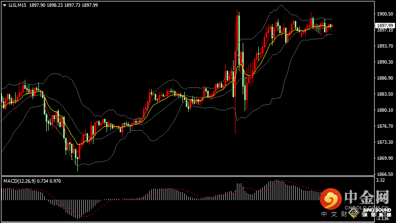 汉声张新才:[1月13日早评]昨晚美国CPI数据回落刺激下，金价剧烈振荡最高触及1901美元