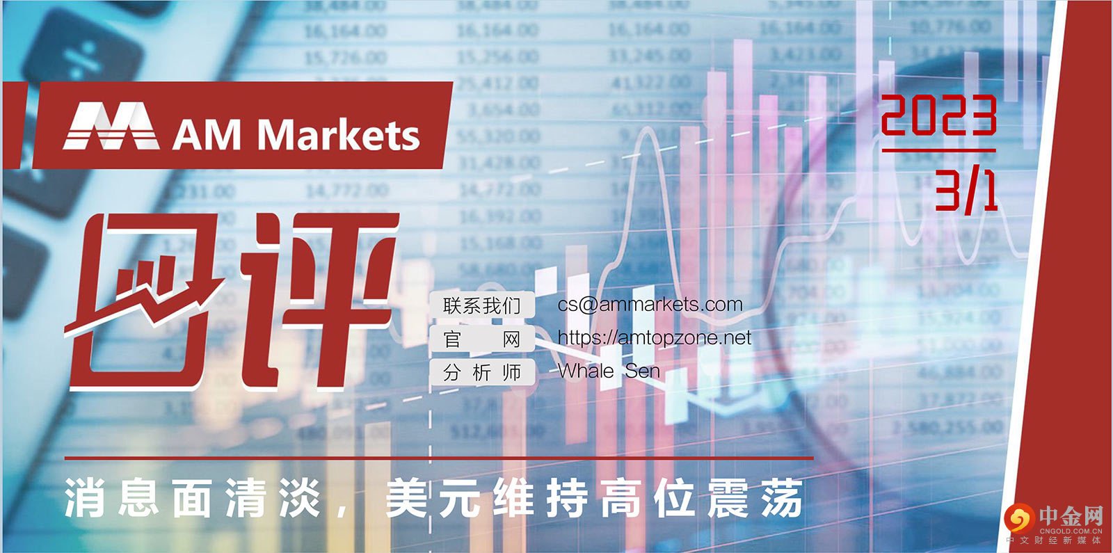3.1AMMARKETS分析报告（消息面清淡，美元维持高位震荡）_01.jpg