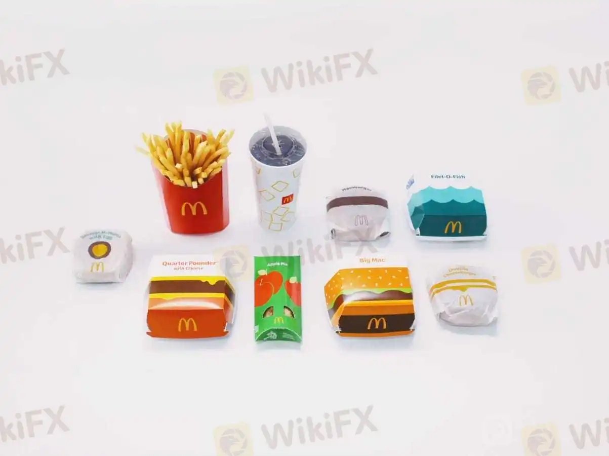 マクドナルドの新しいパッケージ。