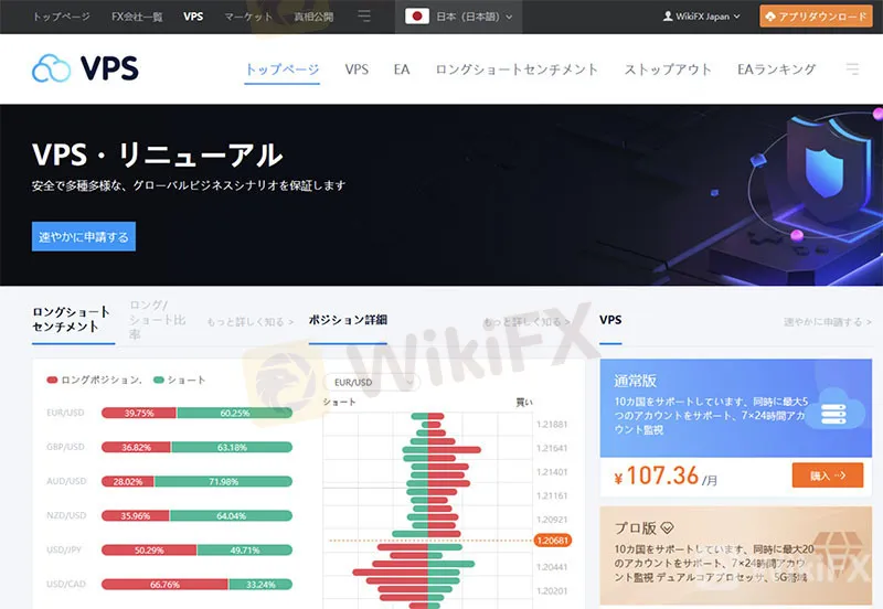 または、アプリ内で直接申請! wikifx