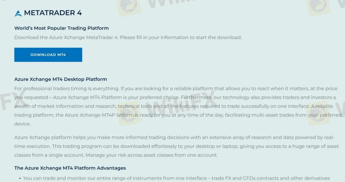 Trading Platform Available