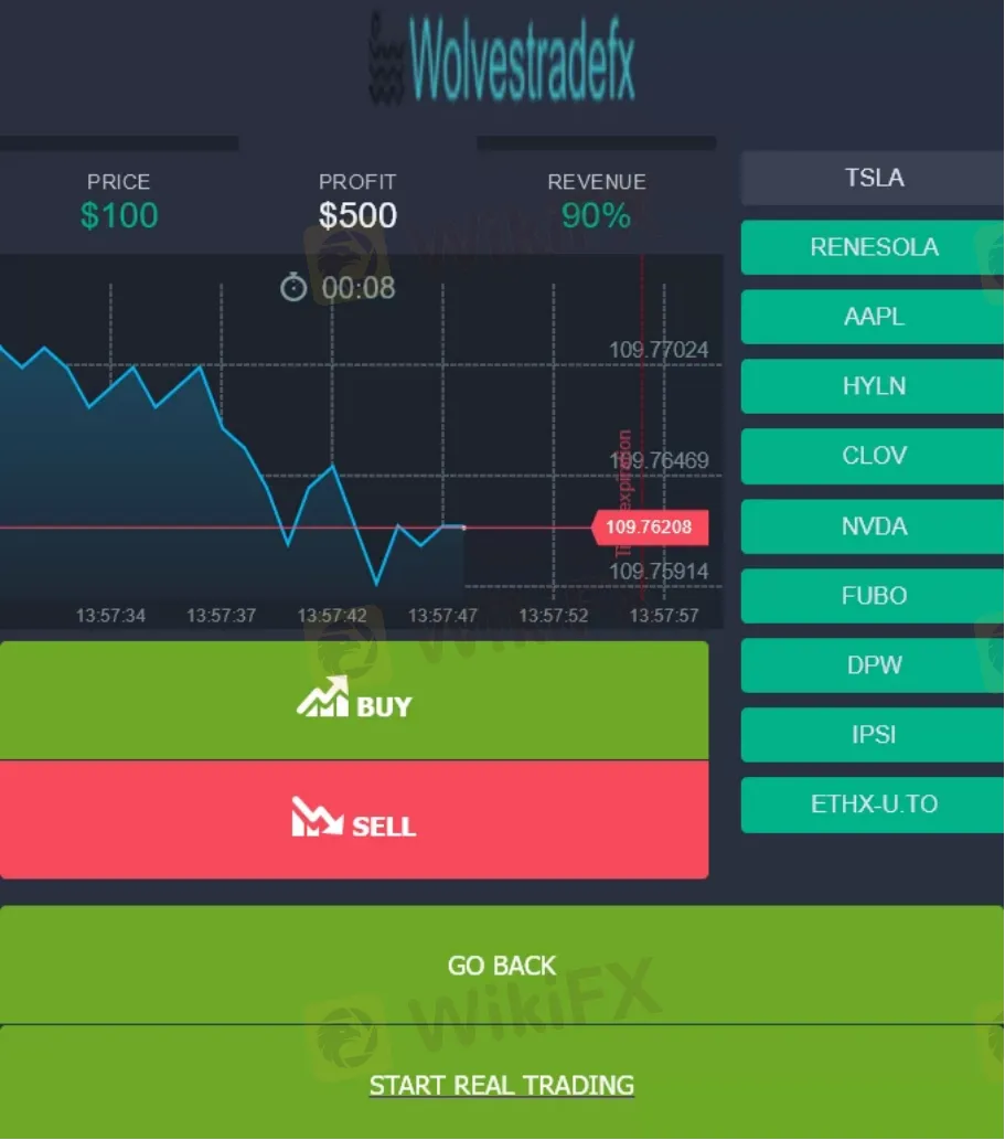 Trading Platform Available