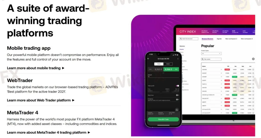 Trading Platform Available Trading Platform Available