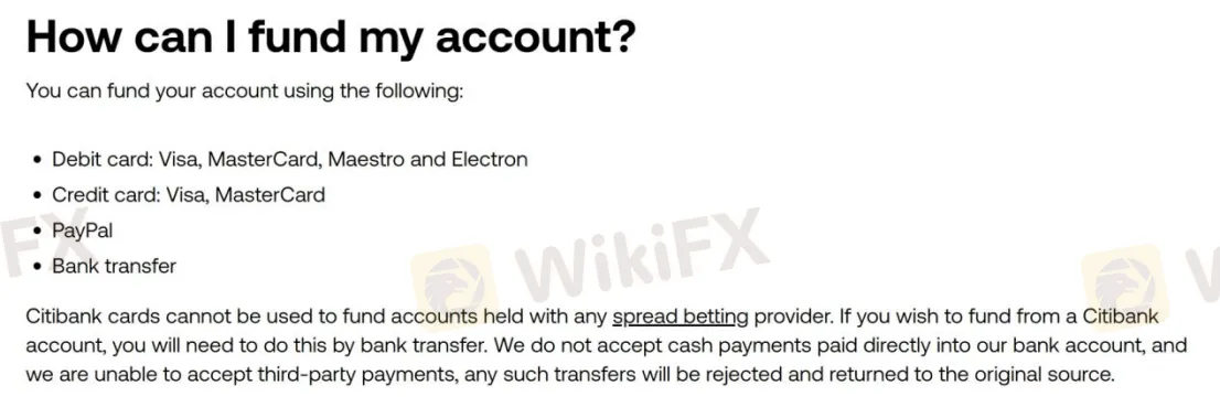 Deposit & Withdrawal Deposit & Withdrawal