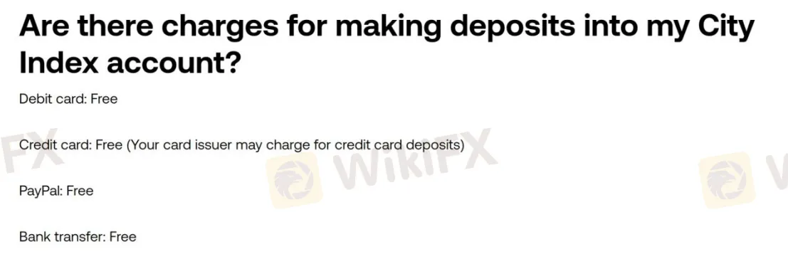 Deposit & Withdrawal