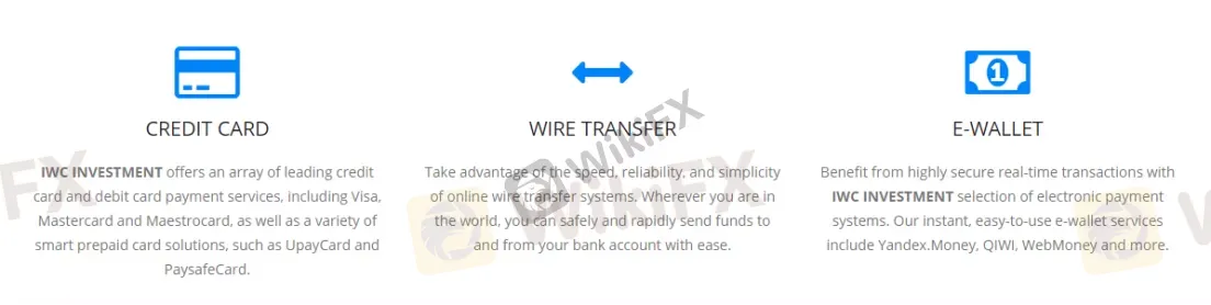 Deposit & Withdrawal