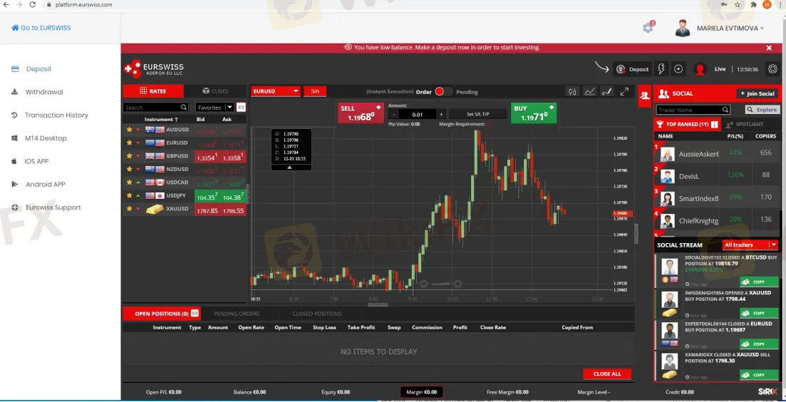 Trading Platform Available