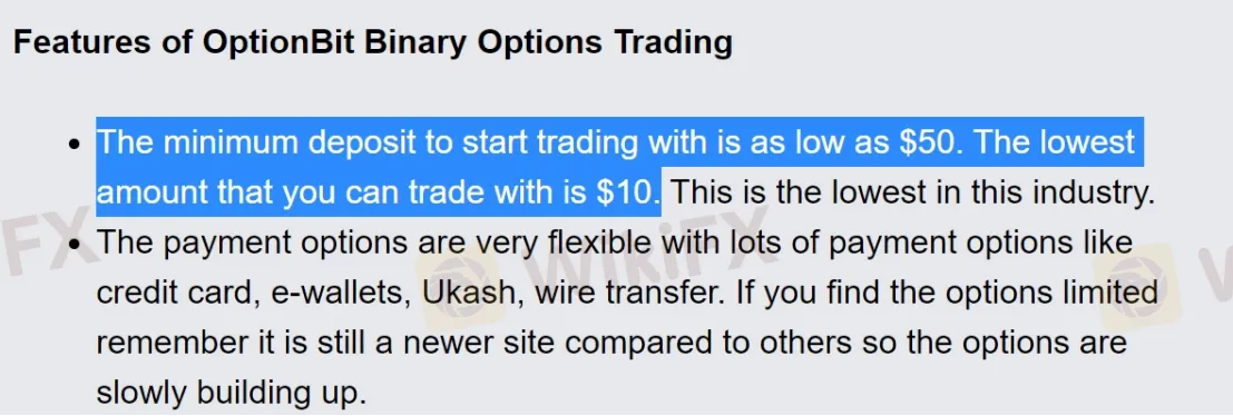 Deposit & Withdrawal