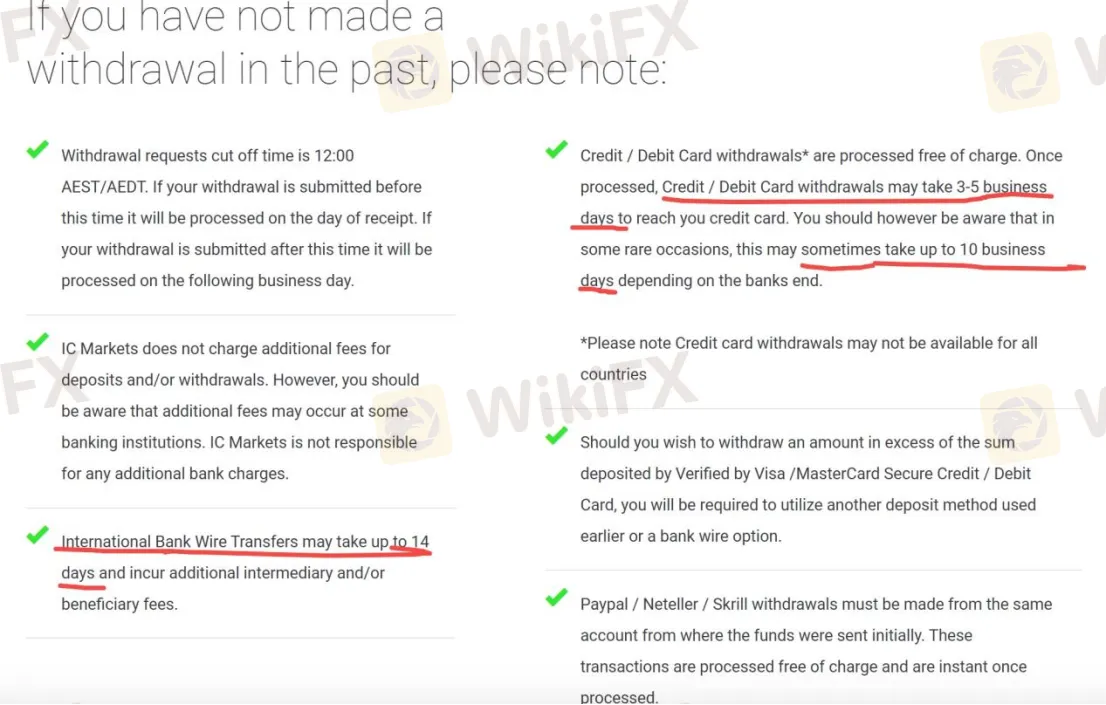 Deposit & Withdrawal Deposit & Withdrawal