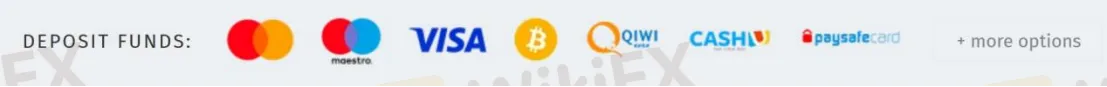 Deposit & Withdrawal logos