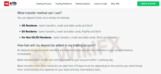 deposit and withdrawal deposit and withdrawal