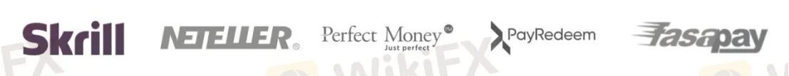 Deposit & Withdrawal logos Deposit & Withdrawal logos