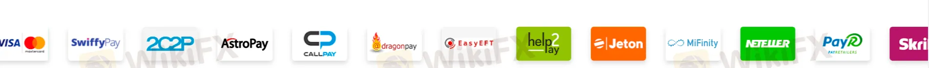 Online support can be also available if you click the chat button on the right side of this broker's homepage. payment-methods