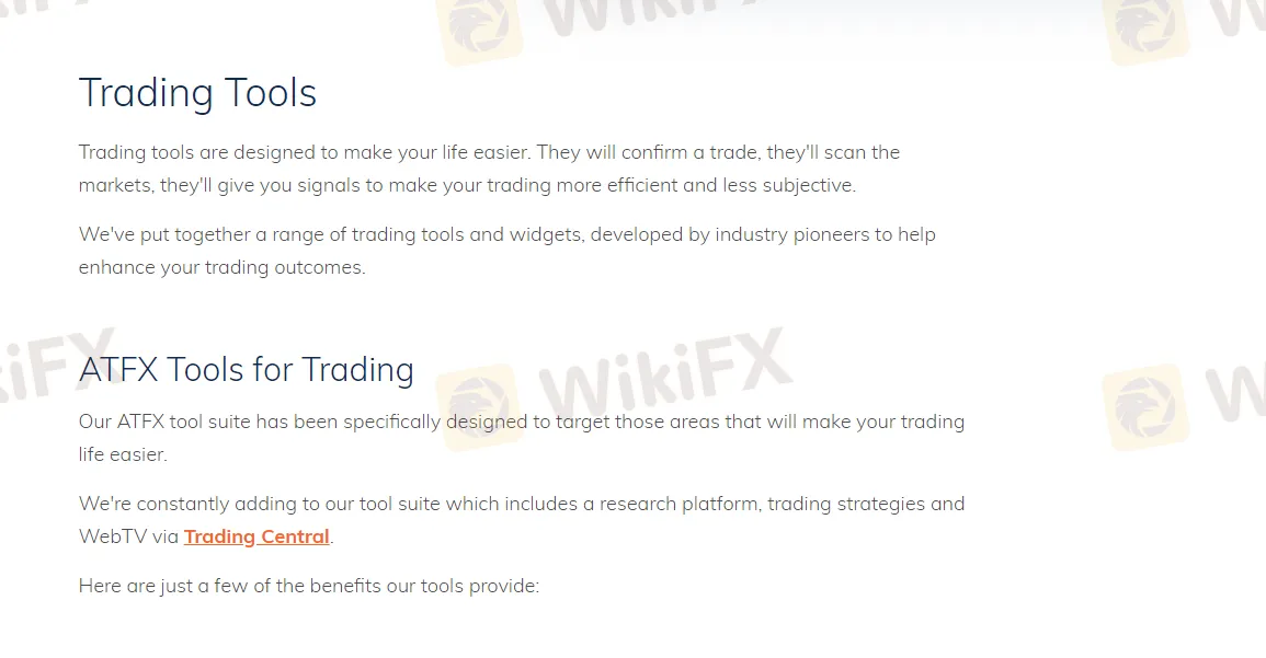 Herramientas de trading