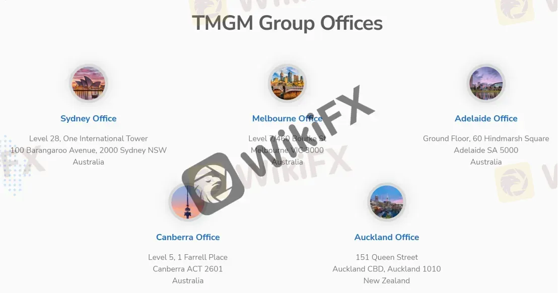 TMGM Group Offices TMGM Group Offices