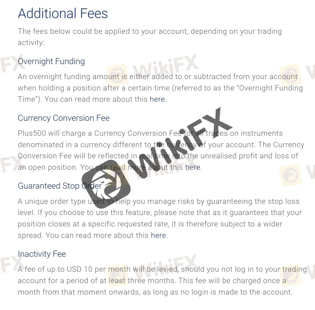 aditional fees aditional fees