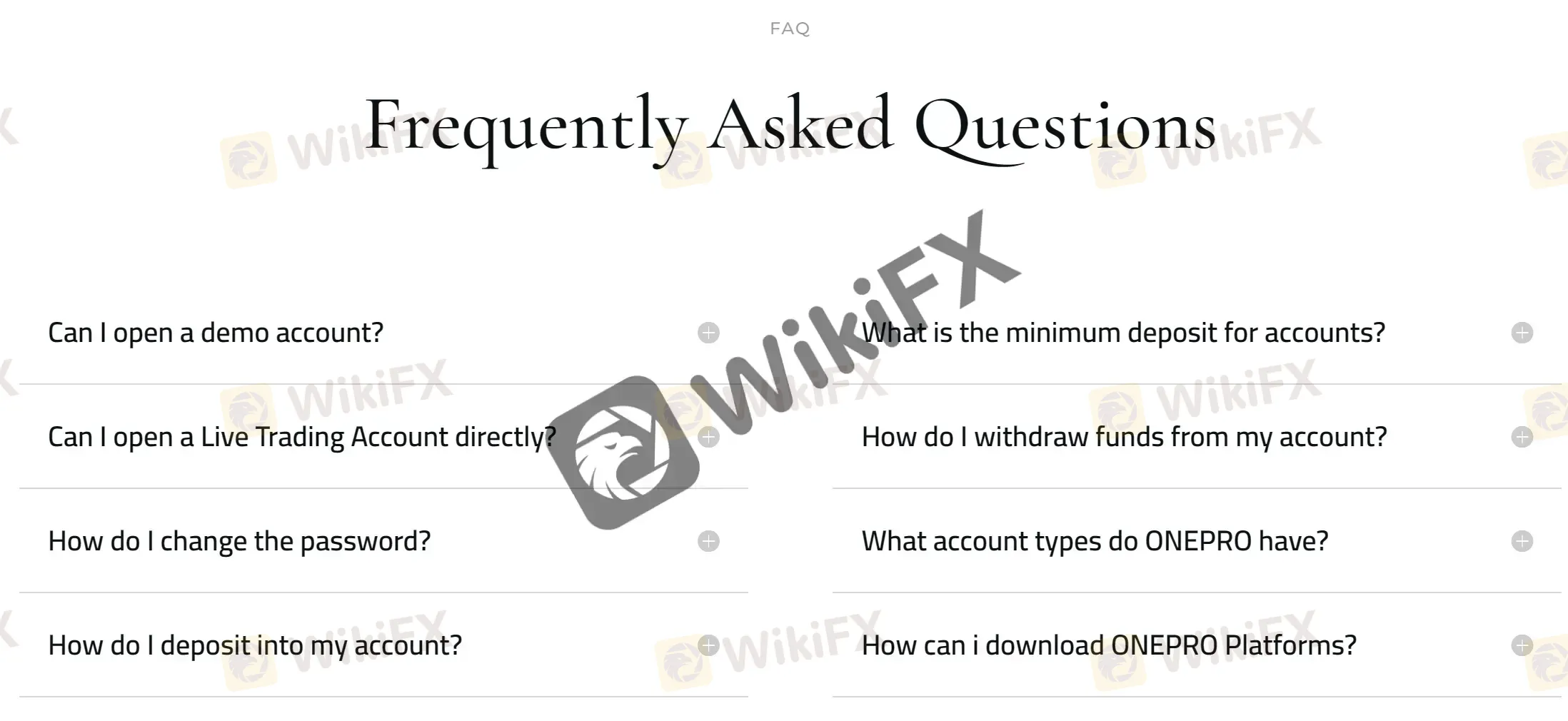 FAQ FAQ