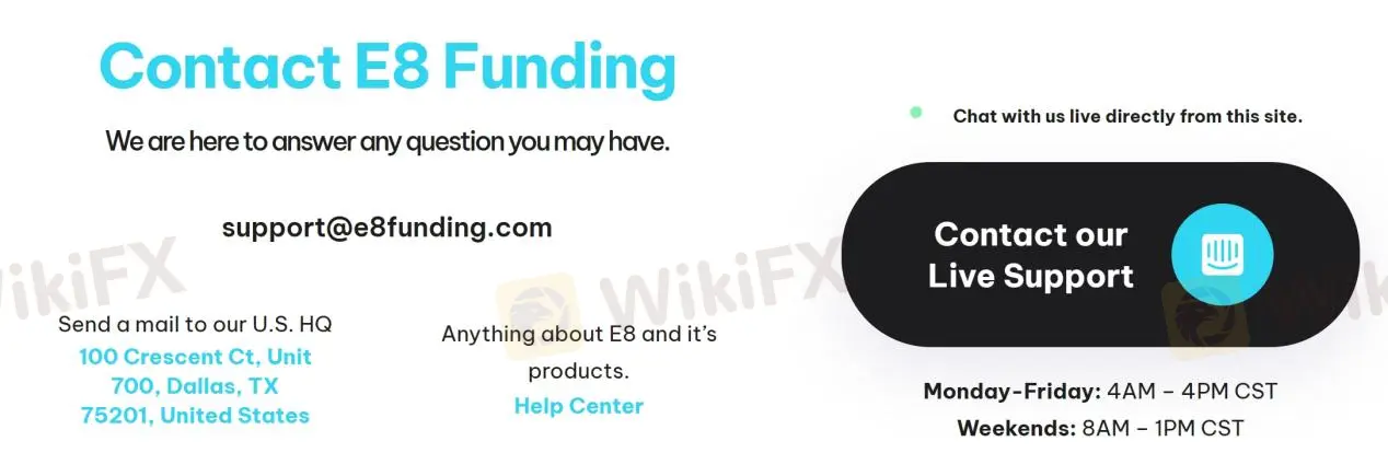 E8 Funding Review, Forex Broker&Trading Markets, Legit or a Scam-WikiFX  (Score:1.27)