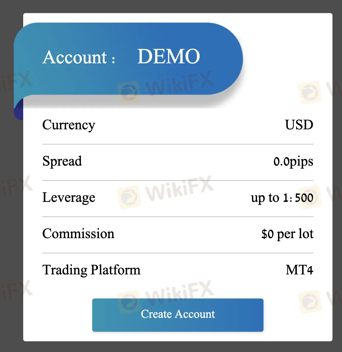 demo account