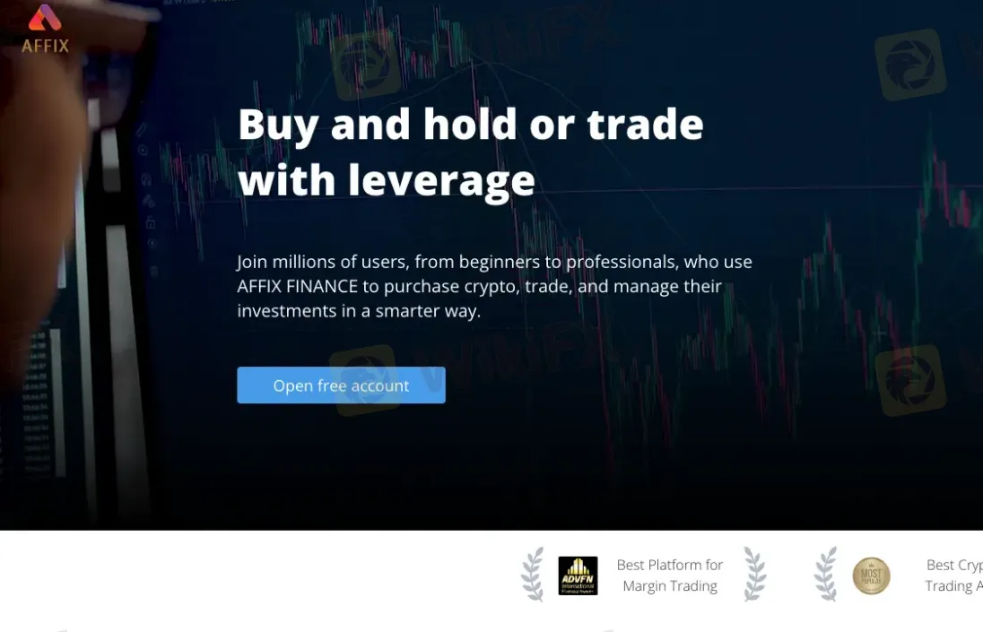 AFFIX FINANCE home page