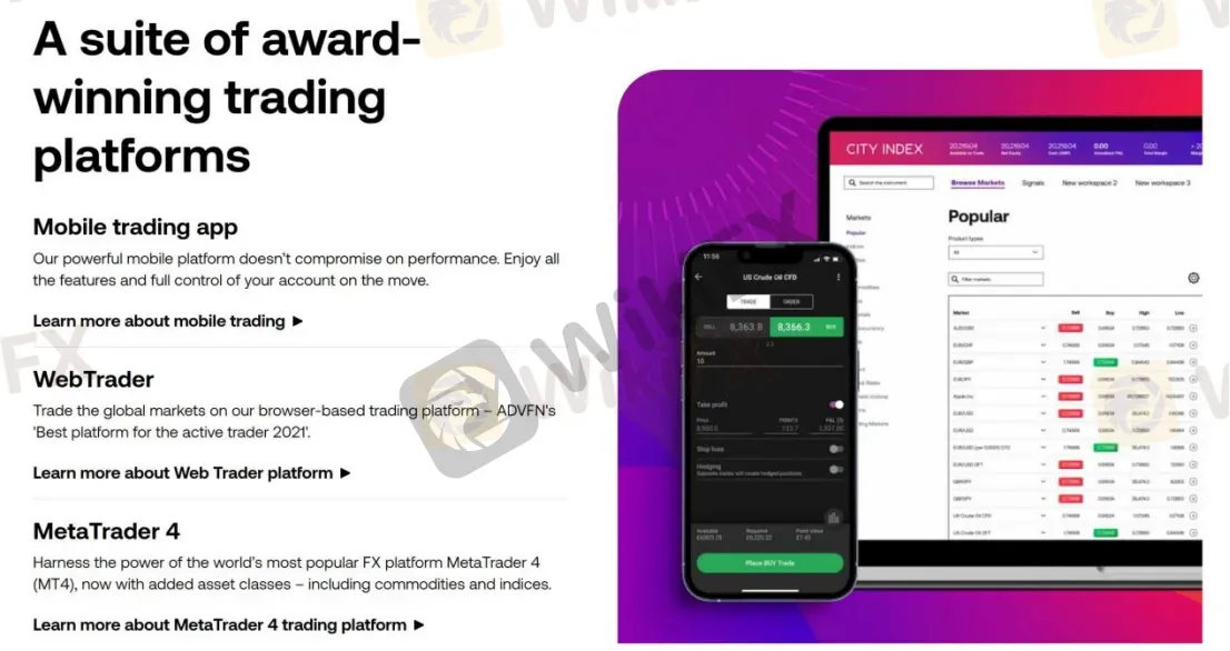 Trading Platform Available Trading Platform Available