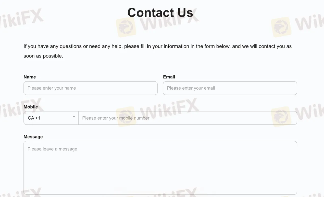 Contact form