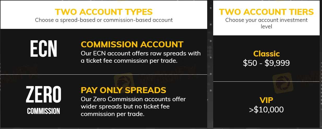 Account Types Account Types