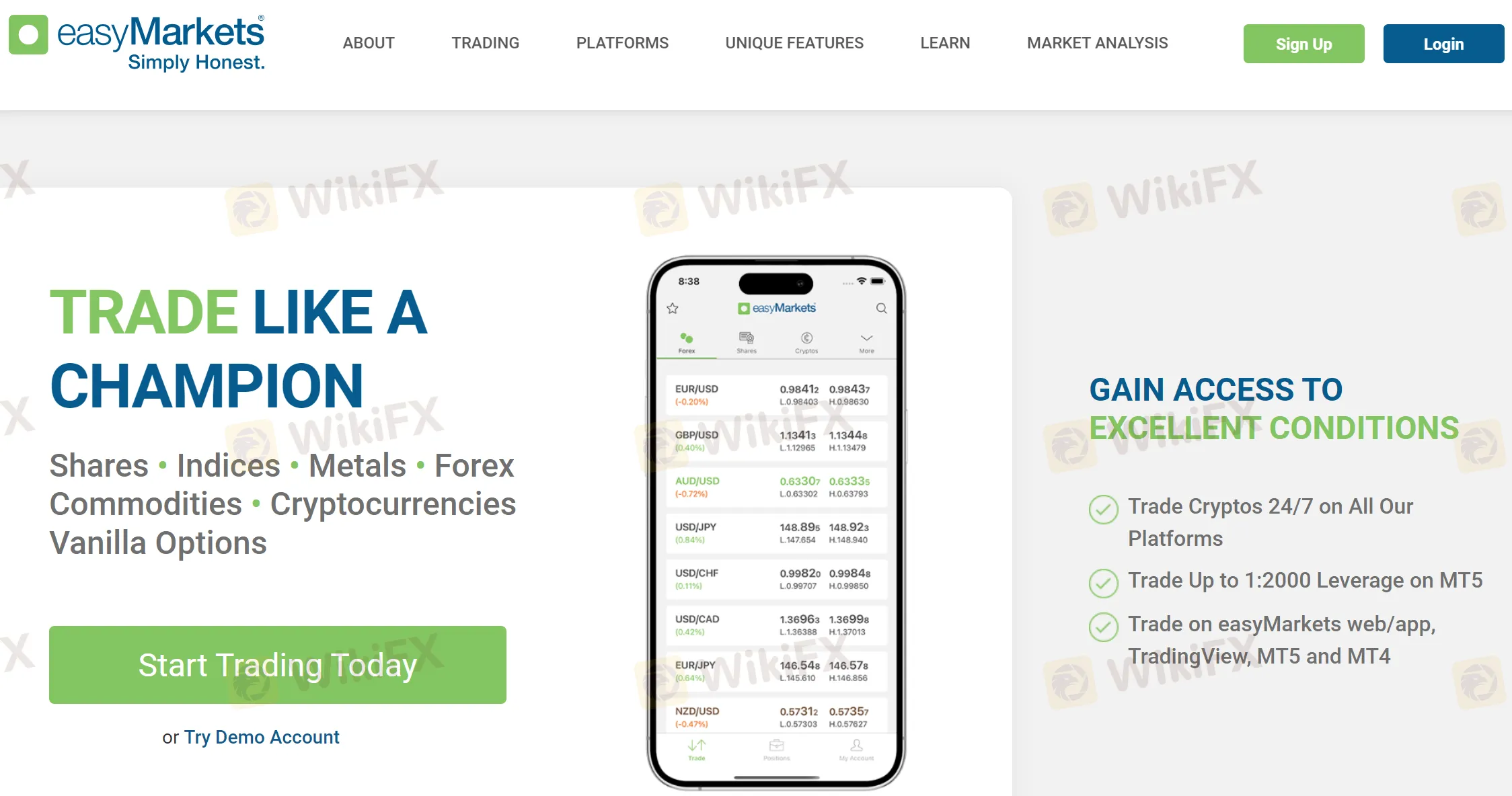 Overview of easyMarkets Overview of easyMarkets