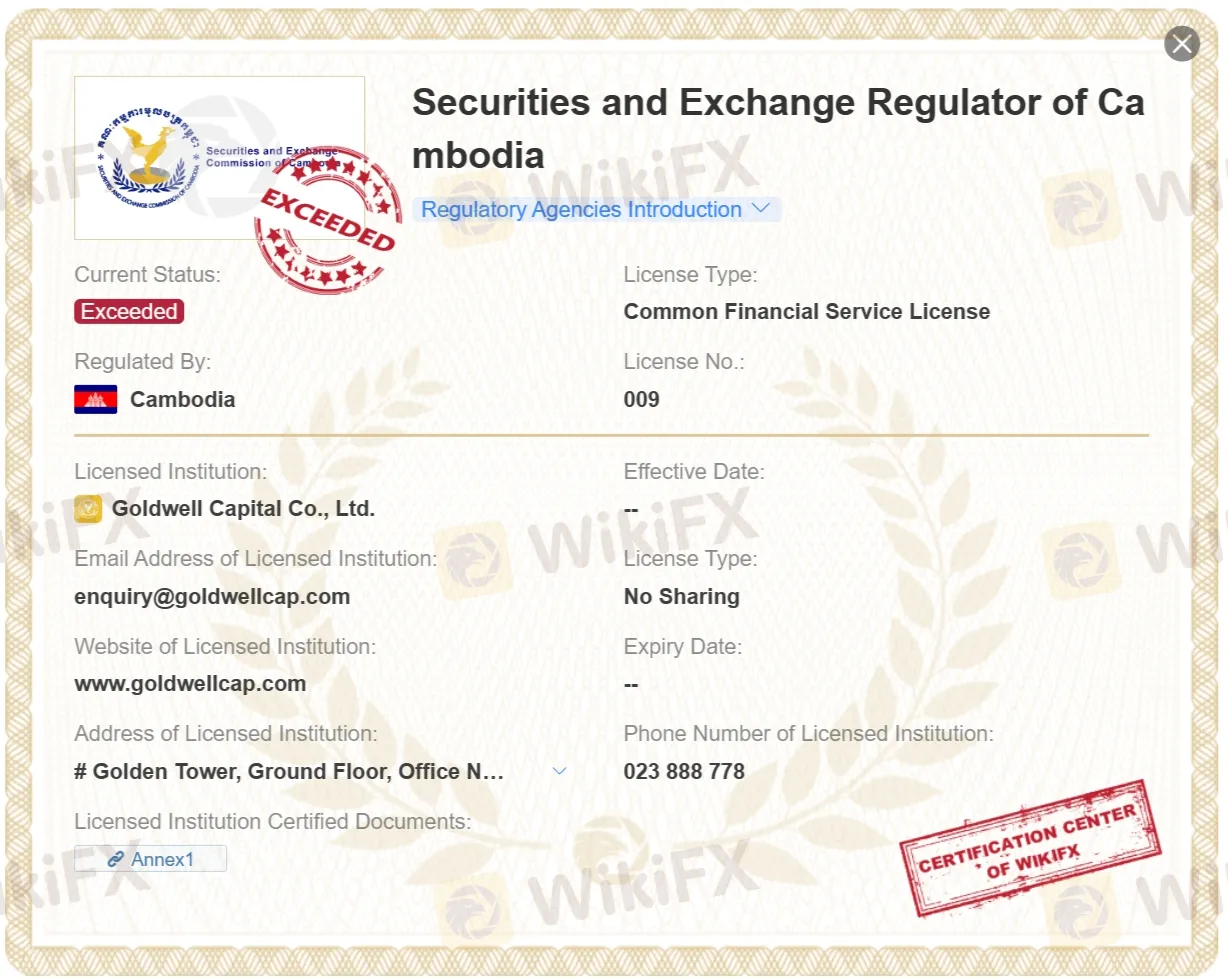 exceeded SERC license