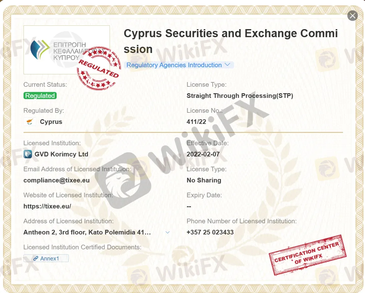 regulated by CYSEC regulated by CYSEC