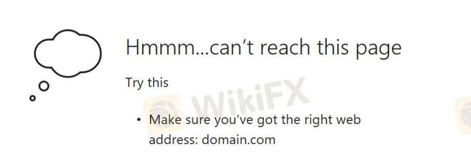 Inaccessible Website Inaccessible Website
