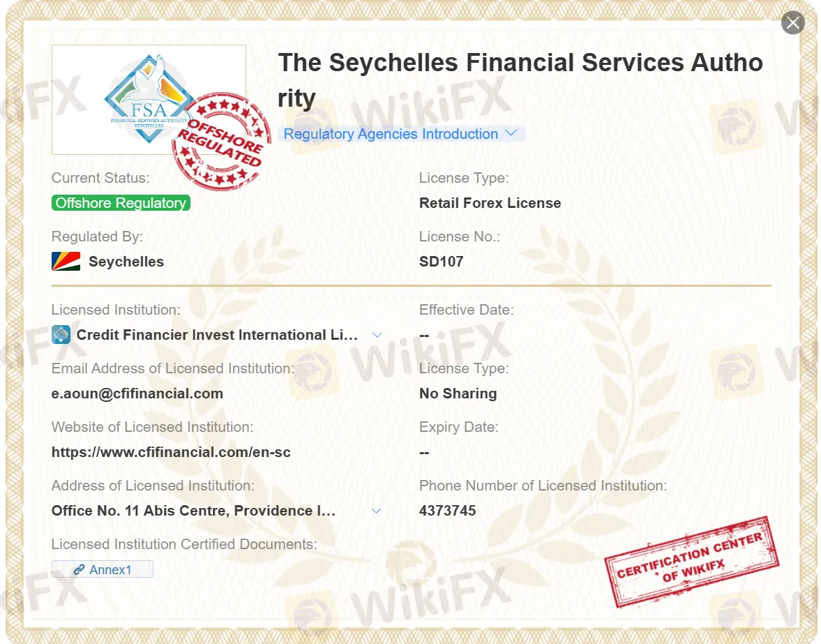 offshore regulated by FSA offshore regulated by FSA