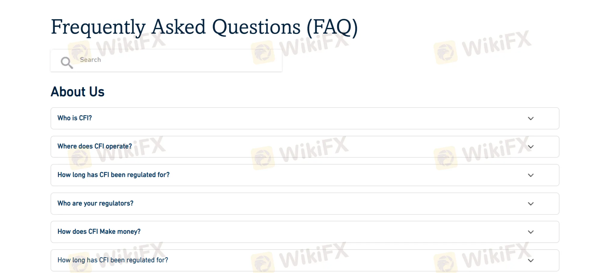 FAQ page FAQ page
