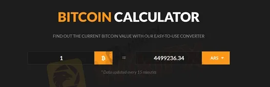 Bitcoin Calculator