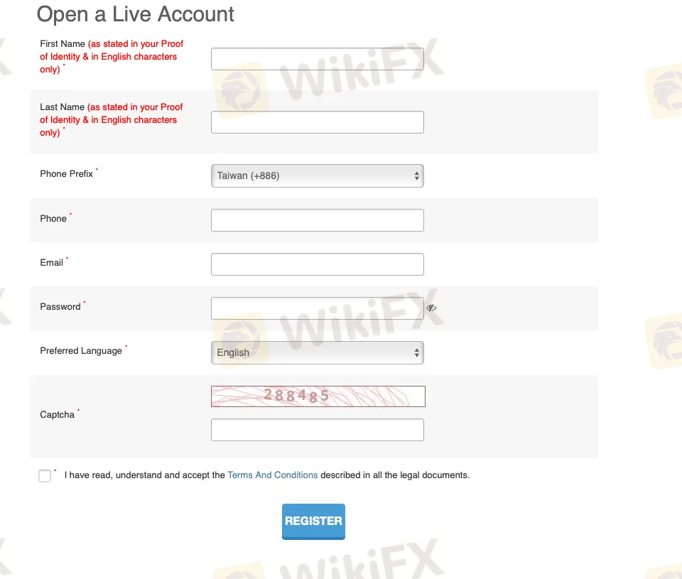 How to Open an Account?