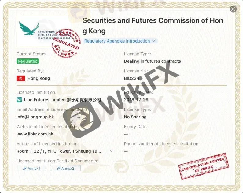Regulatory Status Regulatory Status