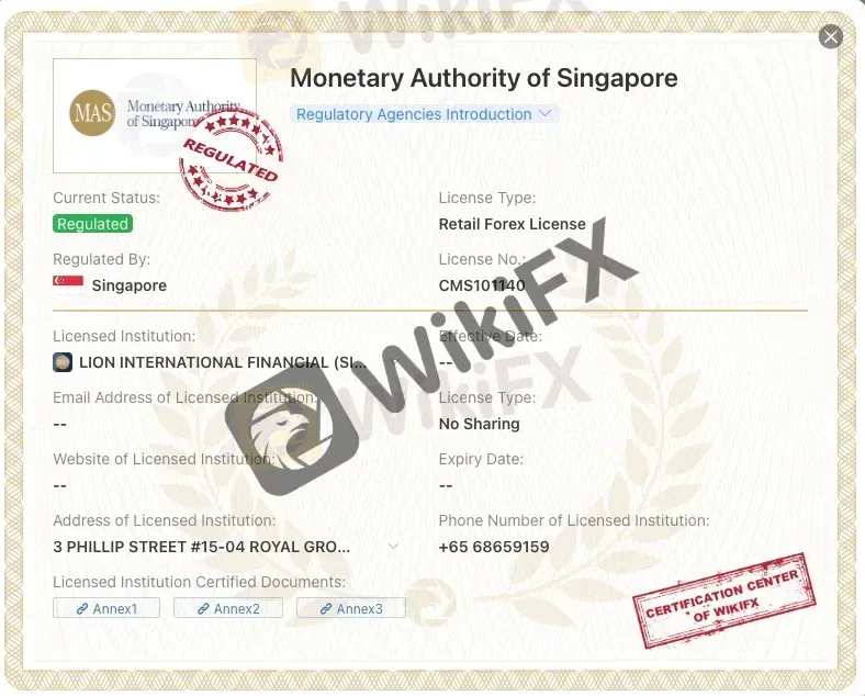 Regulatory Status Regulatory Status