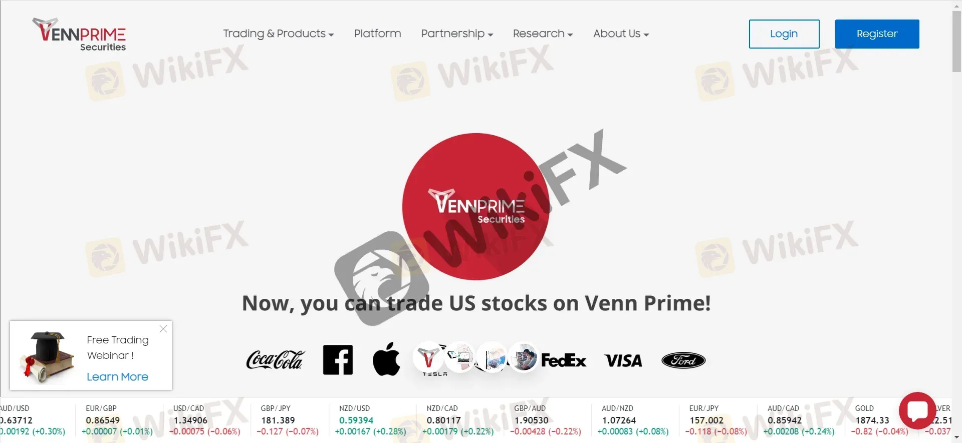 Visão geral da Venn Prime