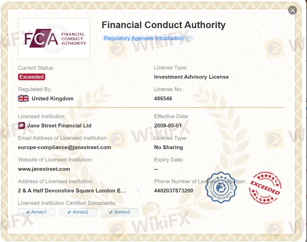 exceeded FCA license