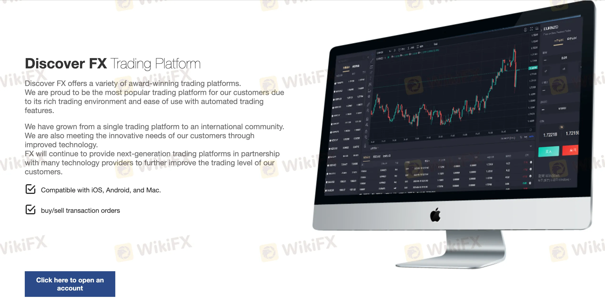 Plateforme de trading