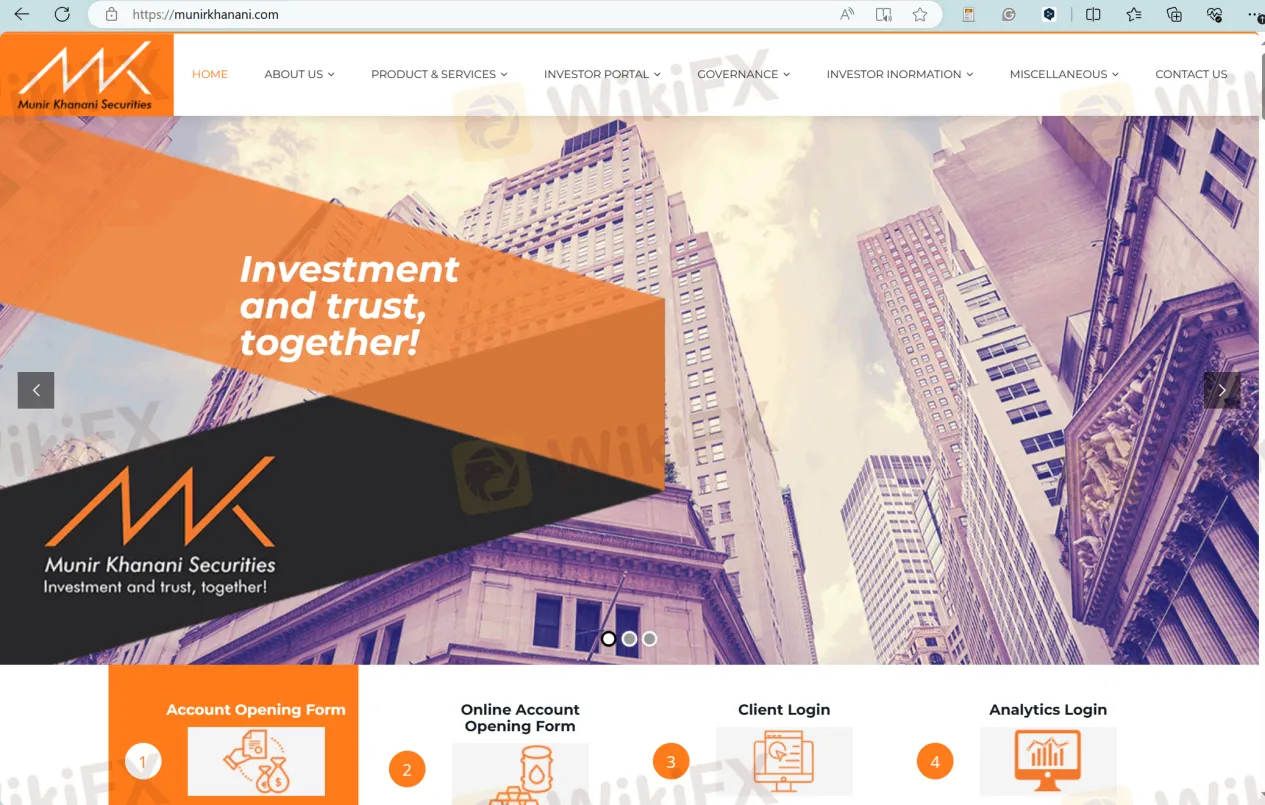 Munir Khanani's homepage Munir Khanani's homepage