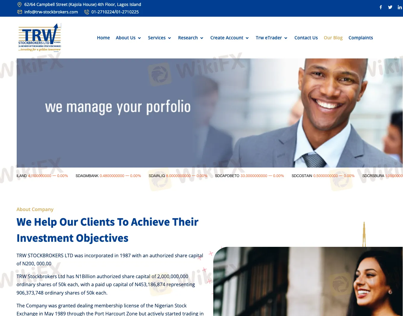 TRW Stockbrokers