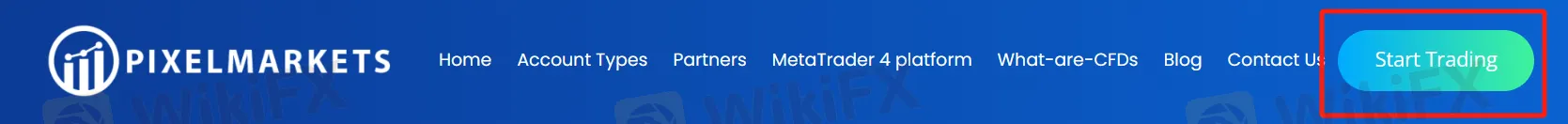 Click the button ''Start Trading'' Click the button ''Start Trading''