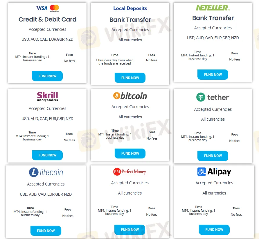 payment methods payment methods
