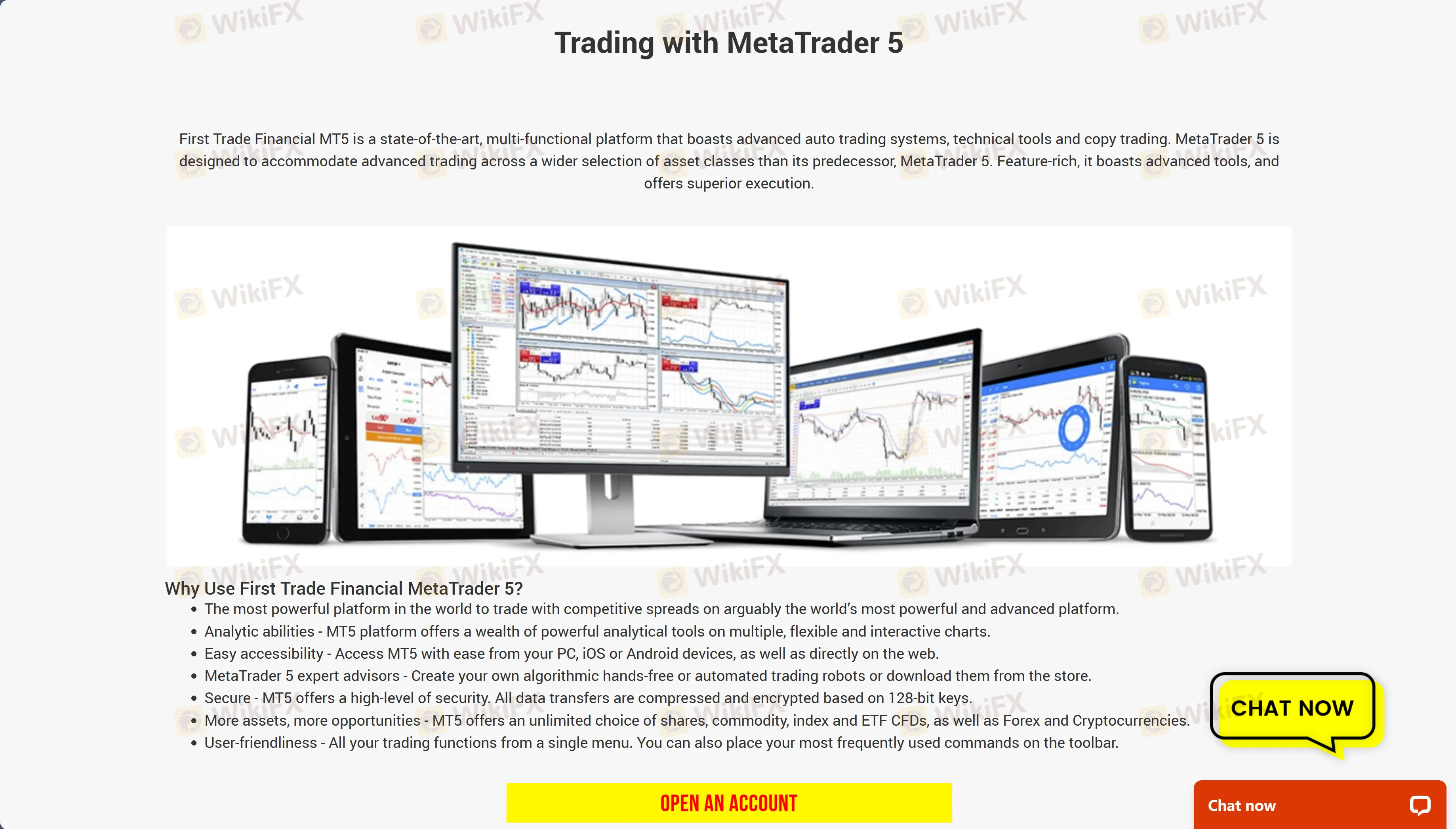 Plateforme de trading