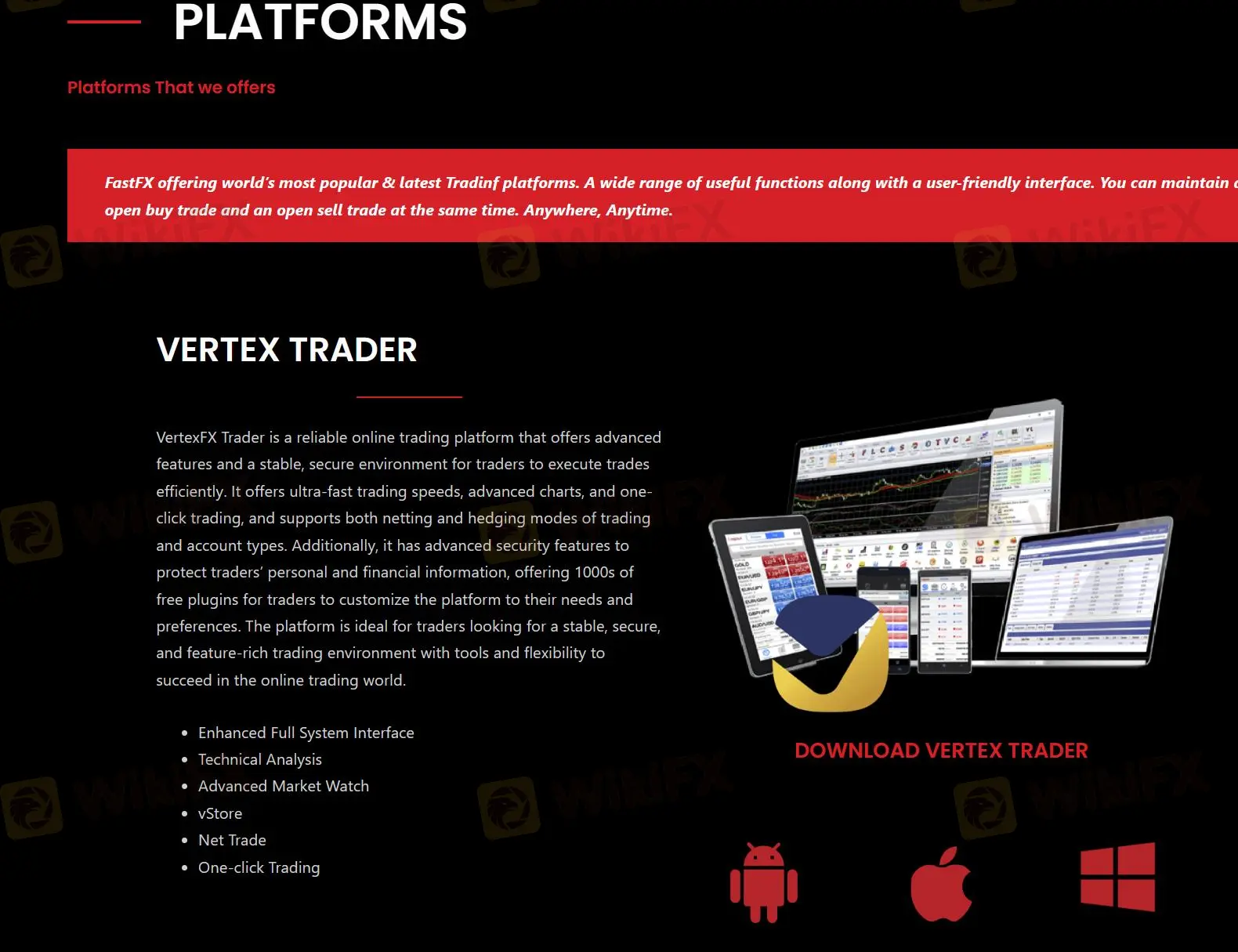 VertexFX Trader