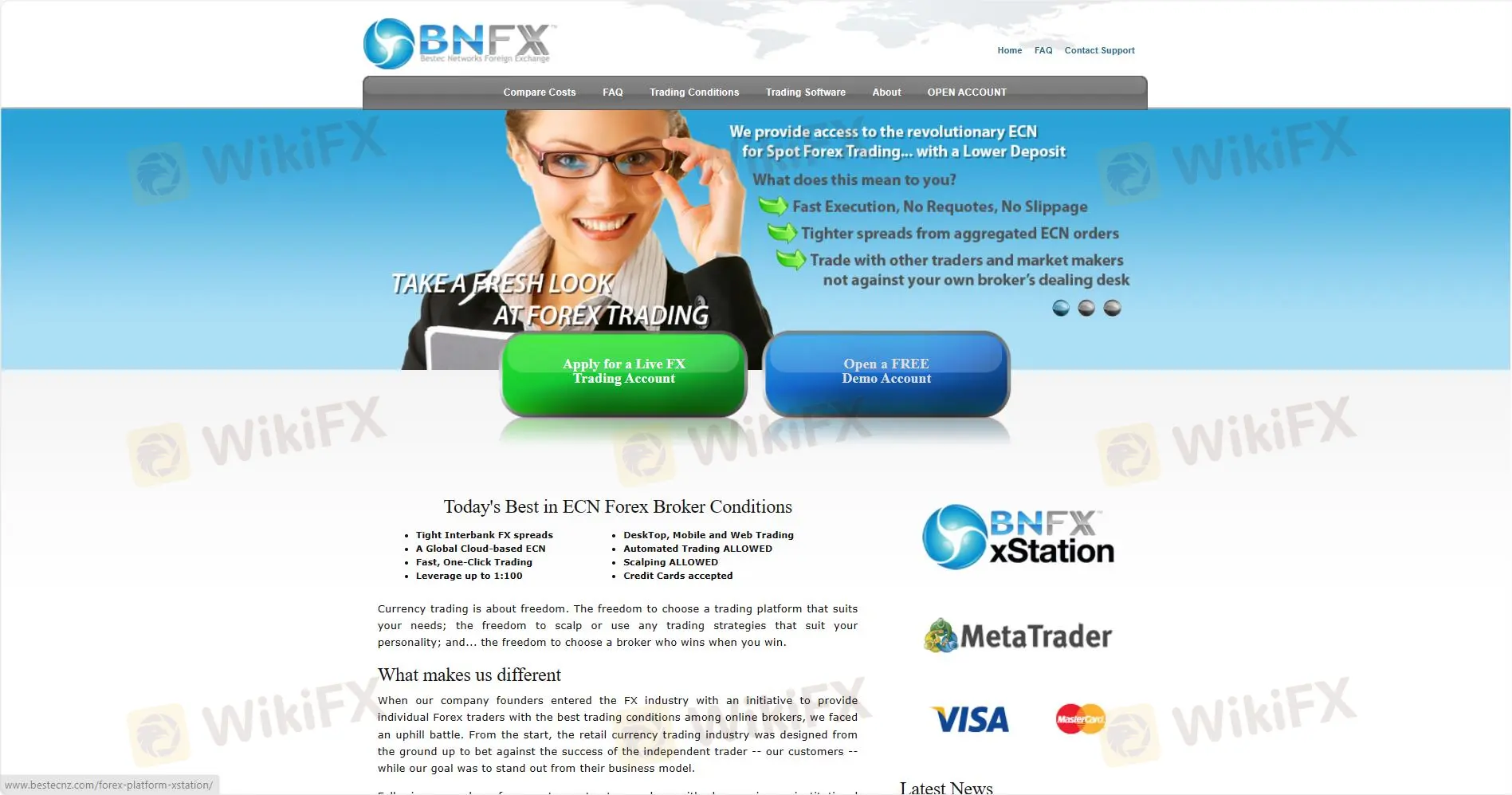 Visão geral de BNFX Visão geral de BNFX