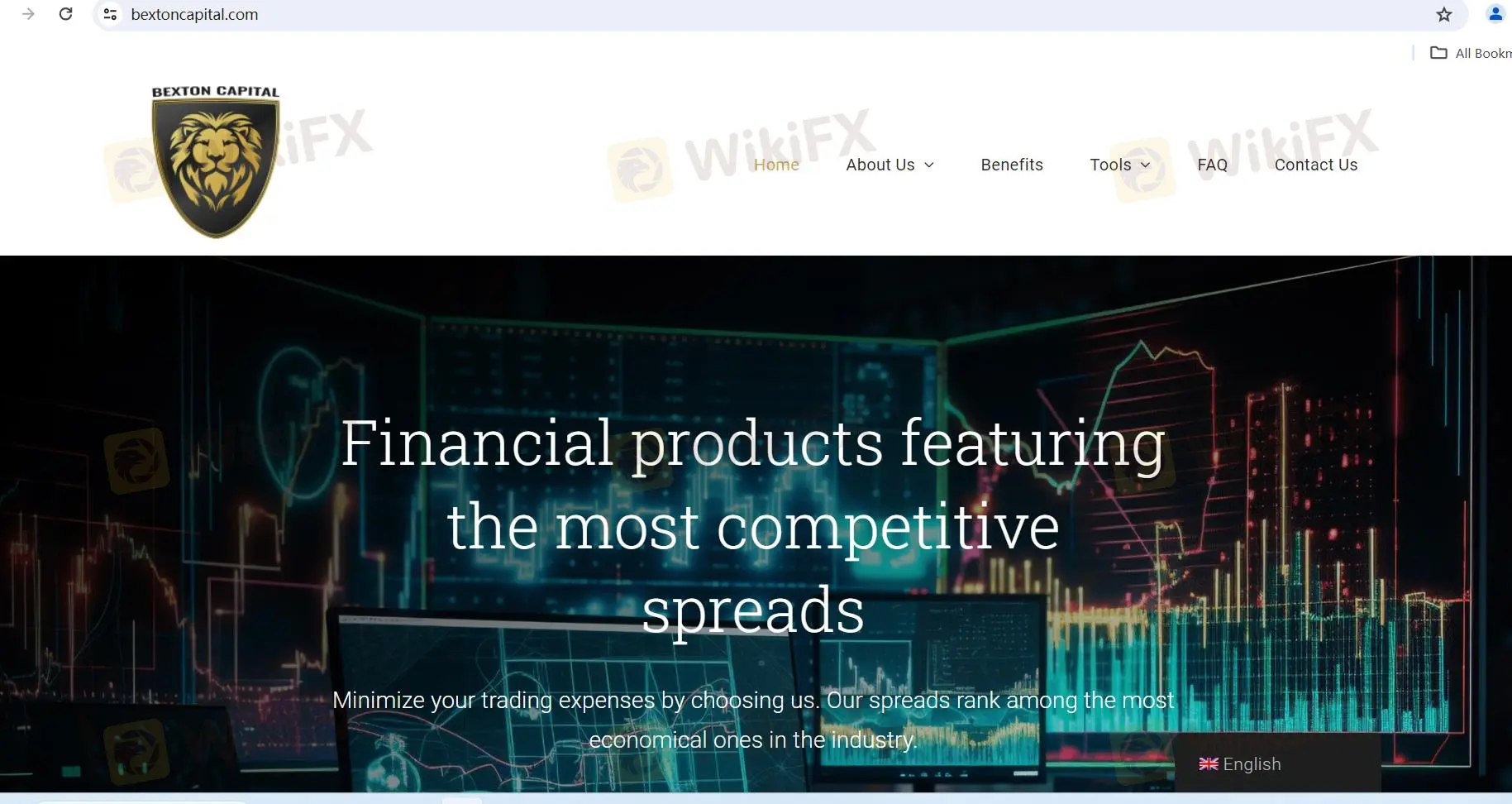 Bexton Capital's homepage