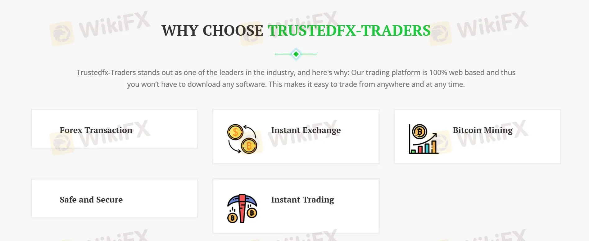 為什麼選擇Trustedfx-Traders？